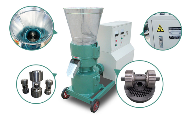 components of pellet making machine